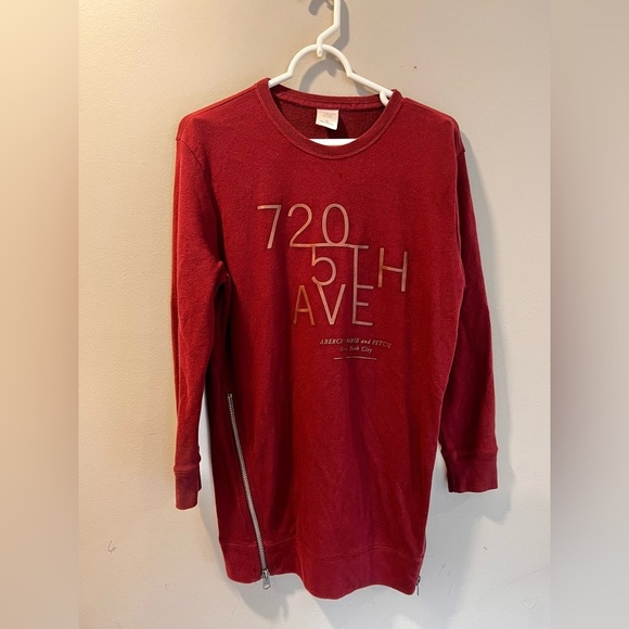 Abercrombie &Fitch 720 5th Ave New York Pullover Sweater Size XS - Picture 2 of 5
